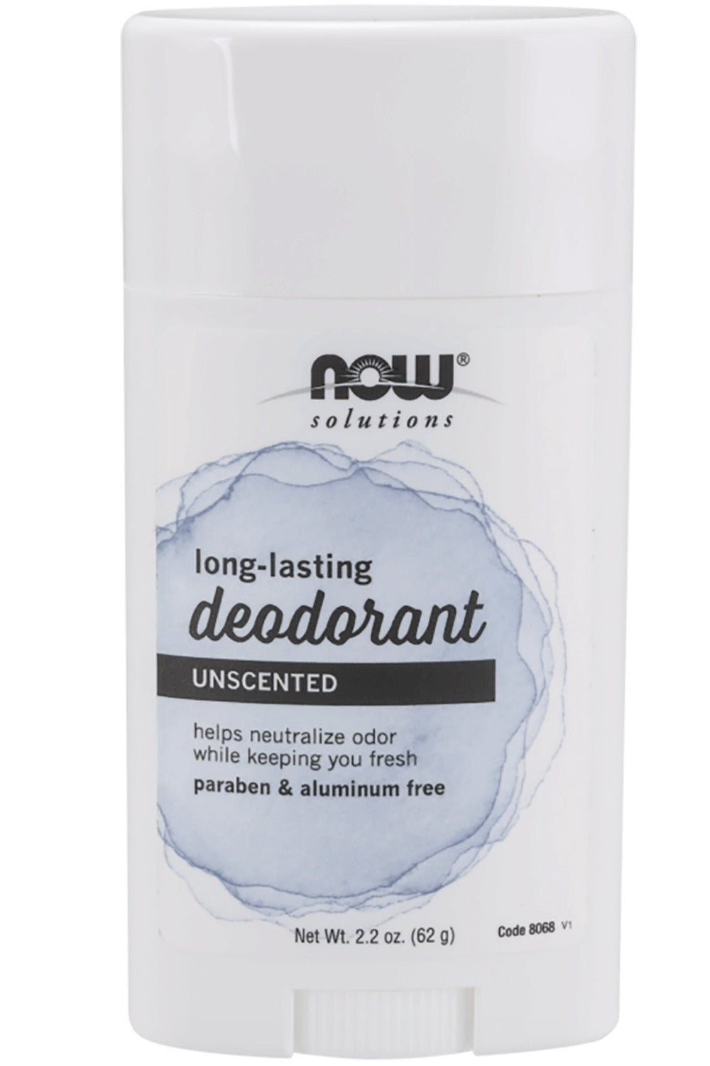 NOW Deodorant Stick (Long-Lasting Unscented - 62 grams)