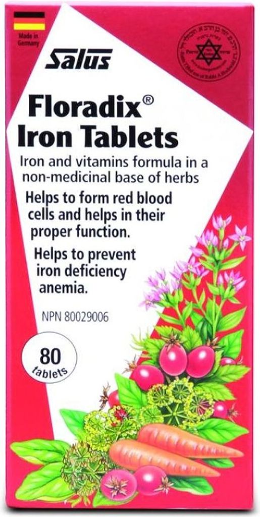 SALUS Floradix Iron (80 tabs)