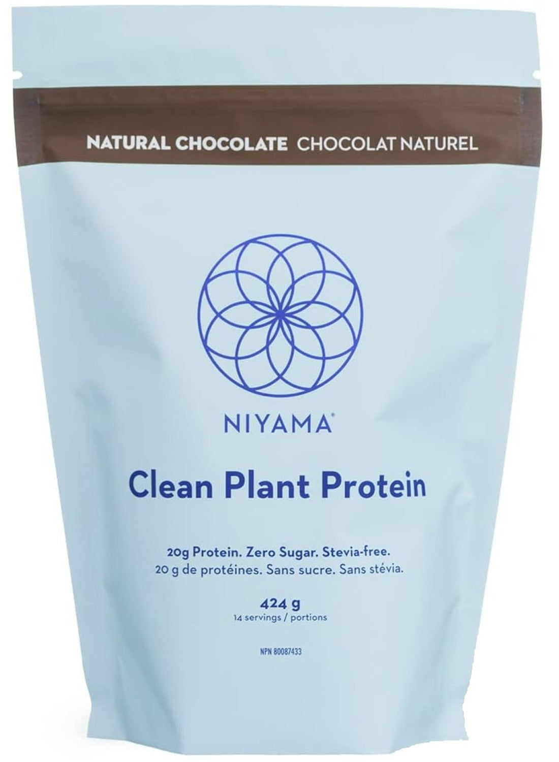 NIYAMA Clean Plant Protein (Natural Chocolate - 424 g)