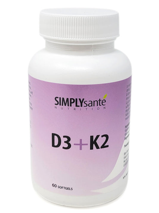 SIMPLY FOR LIFE D3+K2 (60 Softgels)