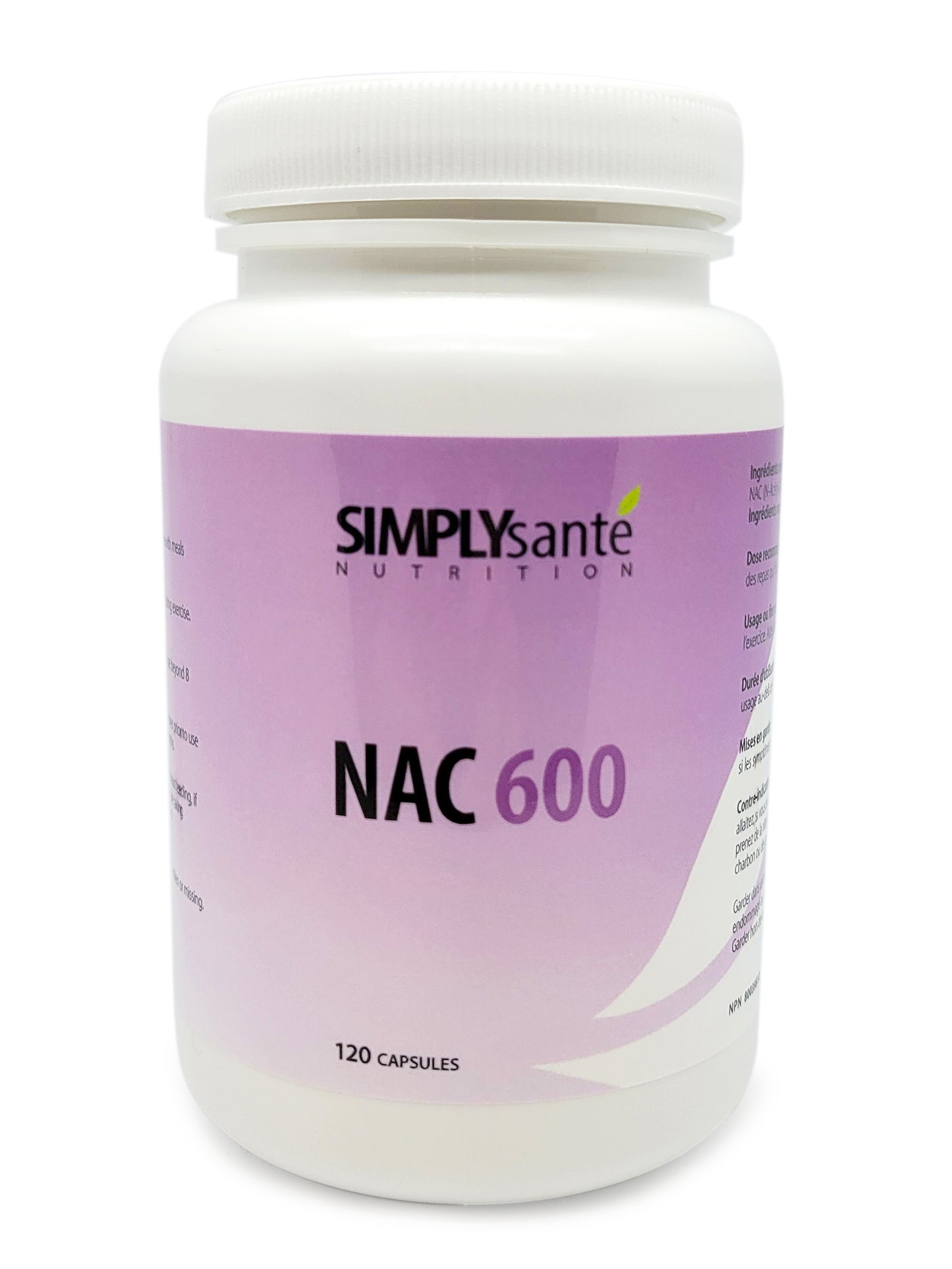 SIMPLY FOR LIFE NAC 600 (120 Caps)