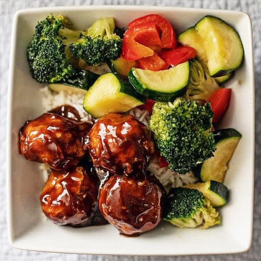 Meal - Teriyaki Pork Meatballs *min order of 2*