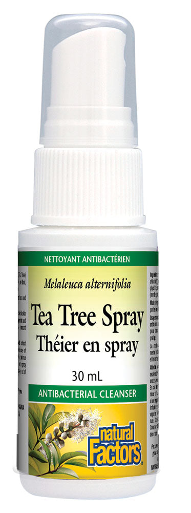 NATURAL FACTORS Tea Tree Spray (30ml)