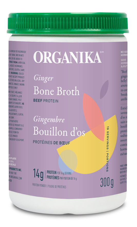 ORGANIKA Bone Broth Beef Ginger (300 gr)