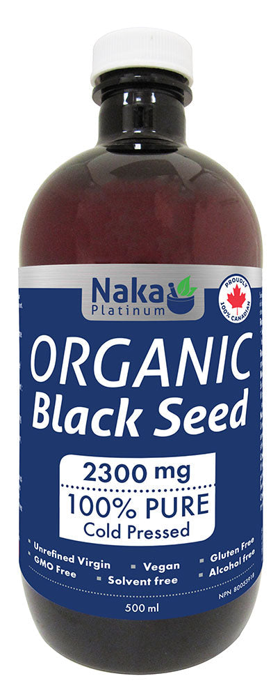 NAKA Platinum Organic Black Seed (2300 mg - 500 ml)