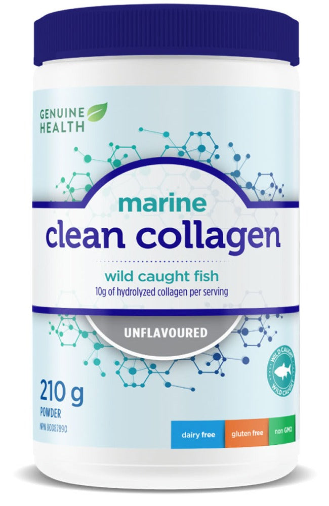 GENUINE HEALTH Marine Clean Collagen (Unflavoured - 210 gr)