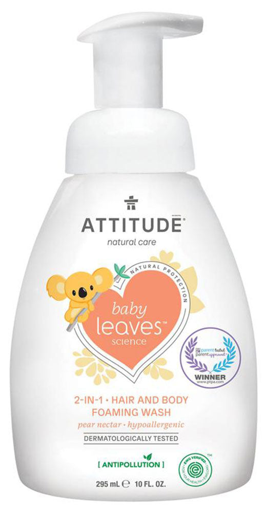 ATTITUDE 2in1 Foaming Wash Pear Nectar  (295 ml)