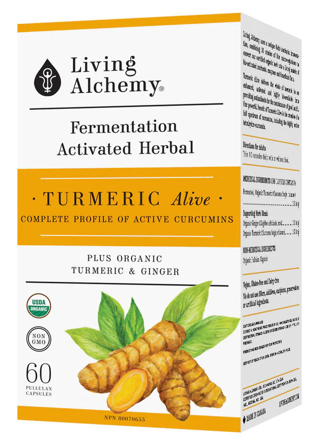 LIVING ALCHEMY Turmeric Alive (60 caps)