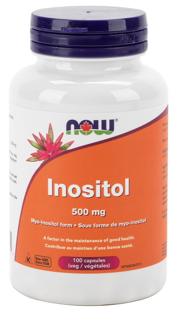 NOW Inositol (500mg - 100 caps)