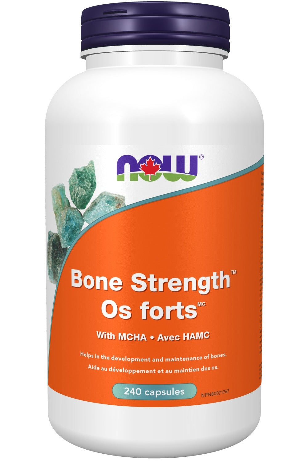 NOW Bone Strength (with MCHA  240 caps)