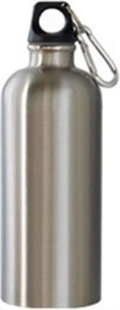 NEW WAVE - SS Water Bottle - Brushed Steel (600 ml)