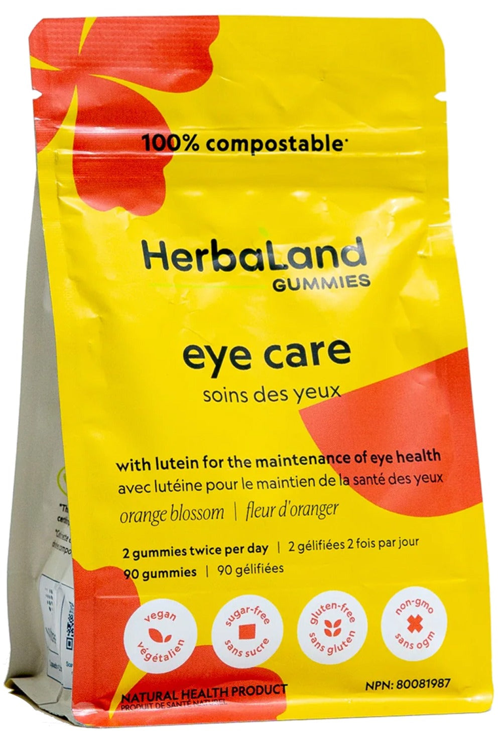 HERBALAND Eye Care for Adults (Strawberry - 90 gummies)