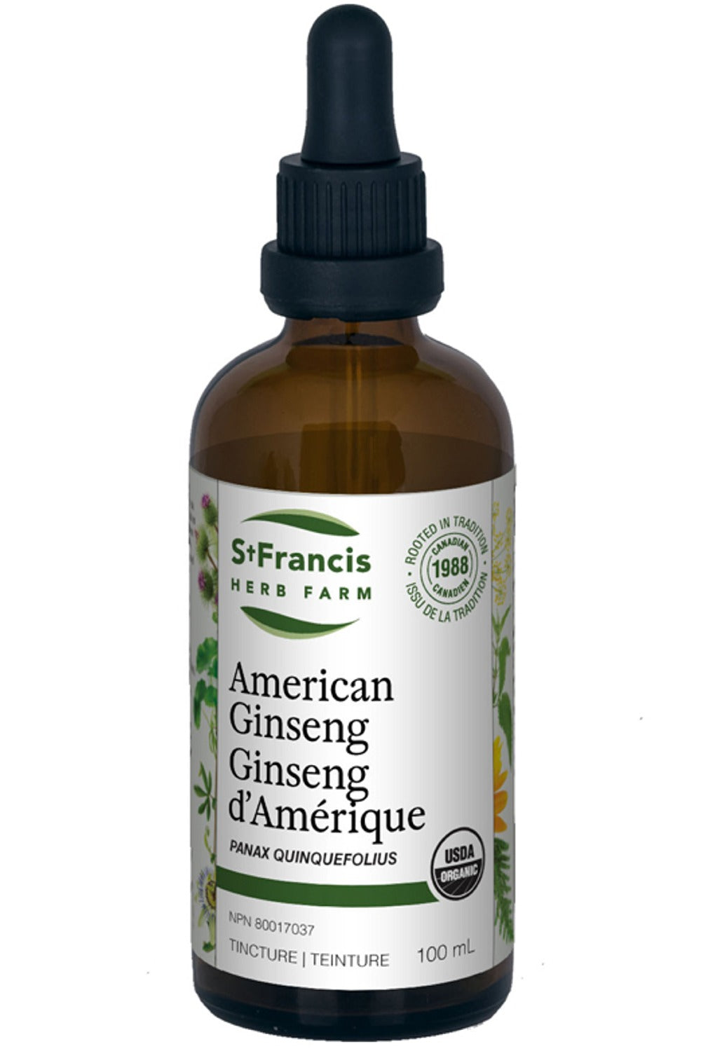 ST FRANCIS HERB FARM American Ginseng (100 ml)