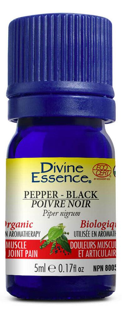 DIVINE ESSENCE Pepper-Black (Organic - 5 ml)