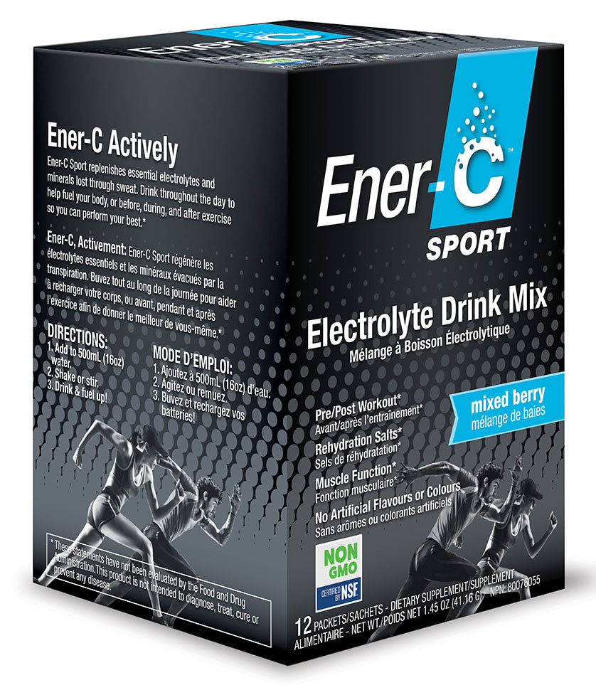 ENER-C Sport Electrolyte Drink Mix Berry Box (12 pck)