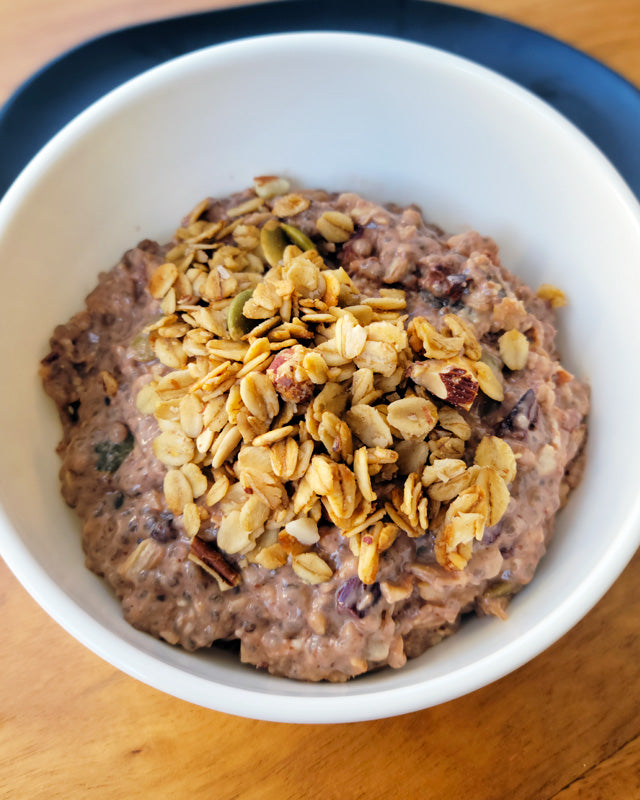 Breakfast - Overnight Oats - Chocolate Hazelnut