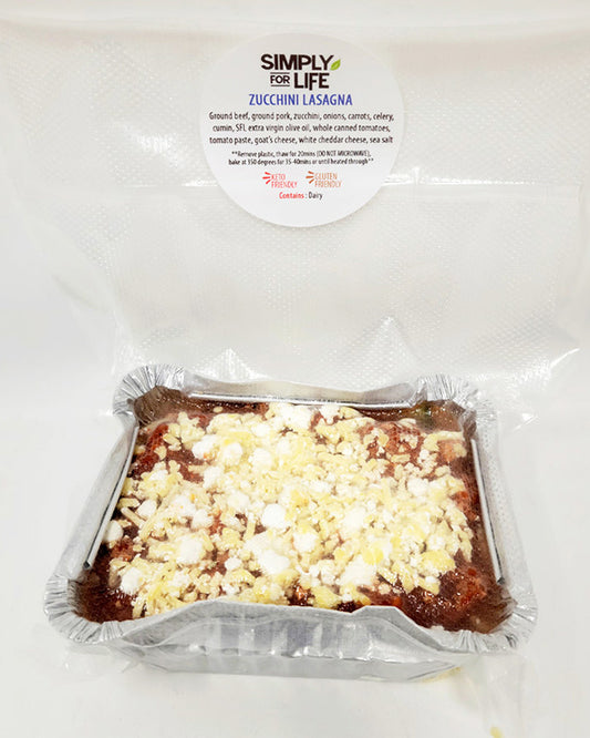 Meal - Zucchini Lasagna (frozen, single serve)